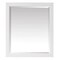 Solid Wood Frame 28x32 in. Rectangular Wall Bathroom Mirror